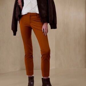 Banana Republic Sloan Crop Trousers NWOT